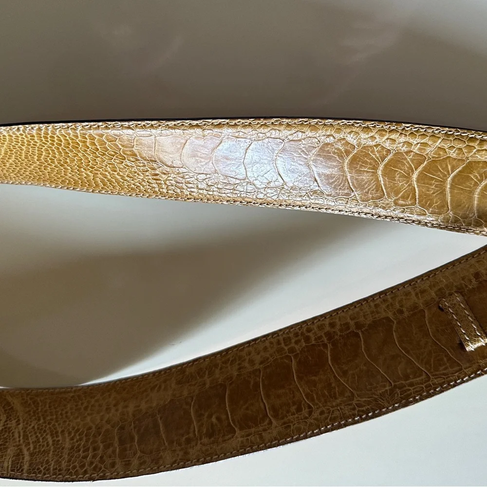 Vera Pelle Genuine Leather Belt Made in Italy